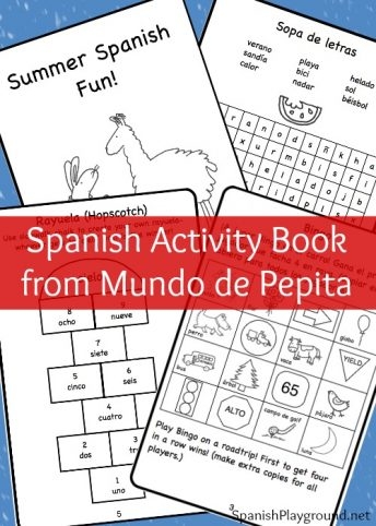 Printable Spanish Activities For Kids Archives Spanish Playground