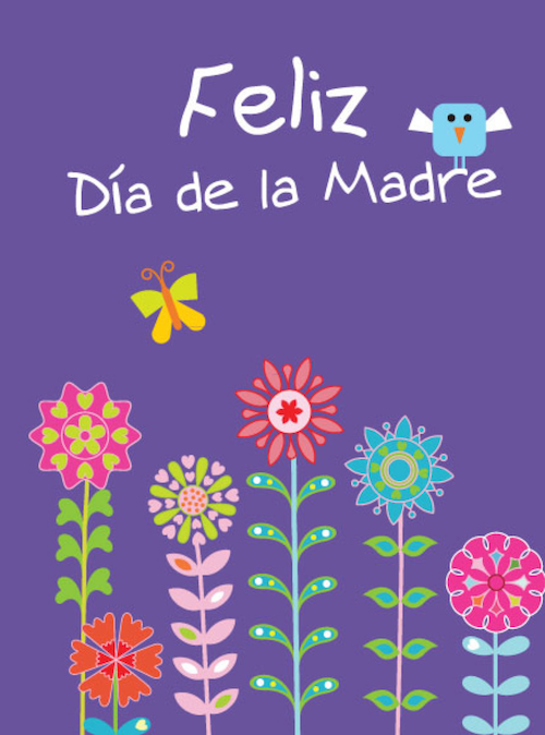 Printable Spanish Mothers Day Cards Printable Word Searches