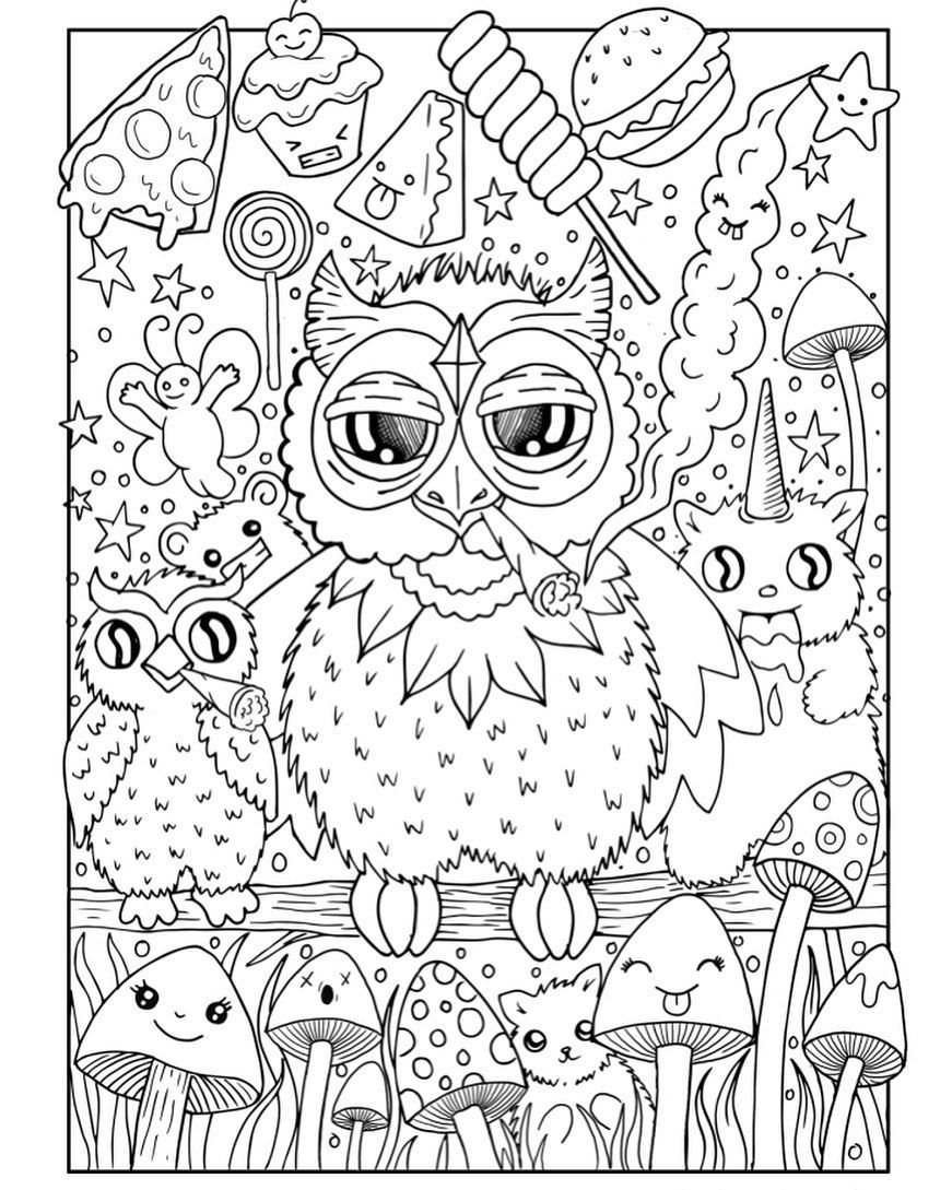 Printable Stoner Coloring Pages MarinafvFuentes