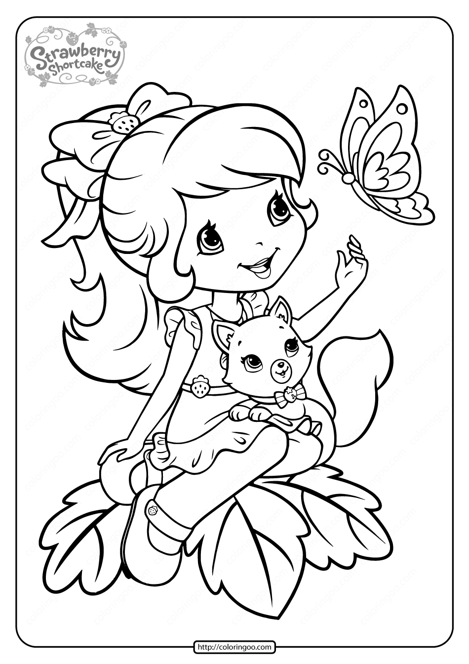 printable strawberry pictures