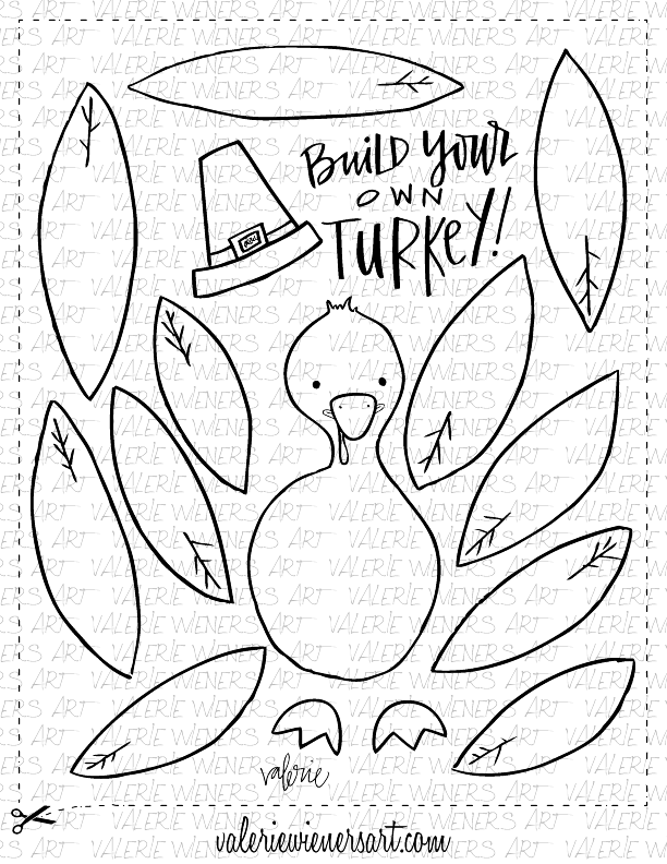 printable thanksgiving crafts for toddlers