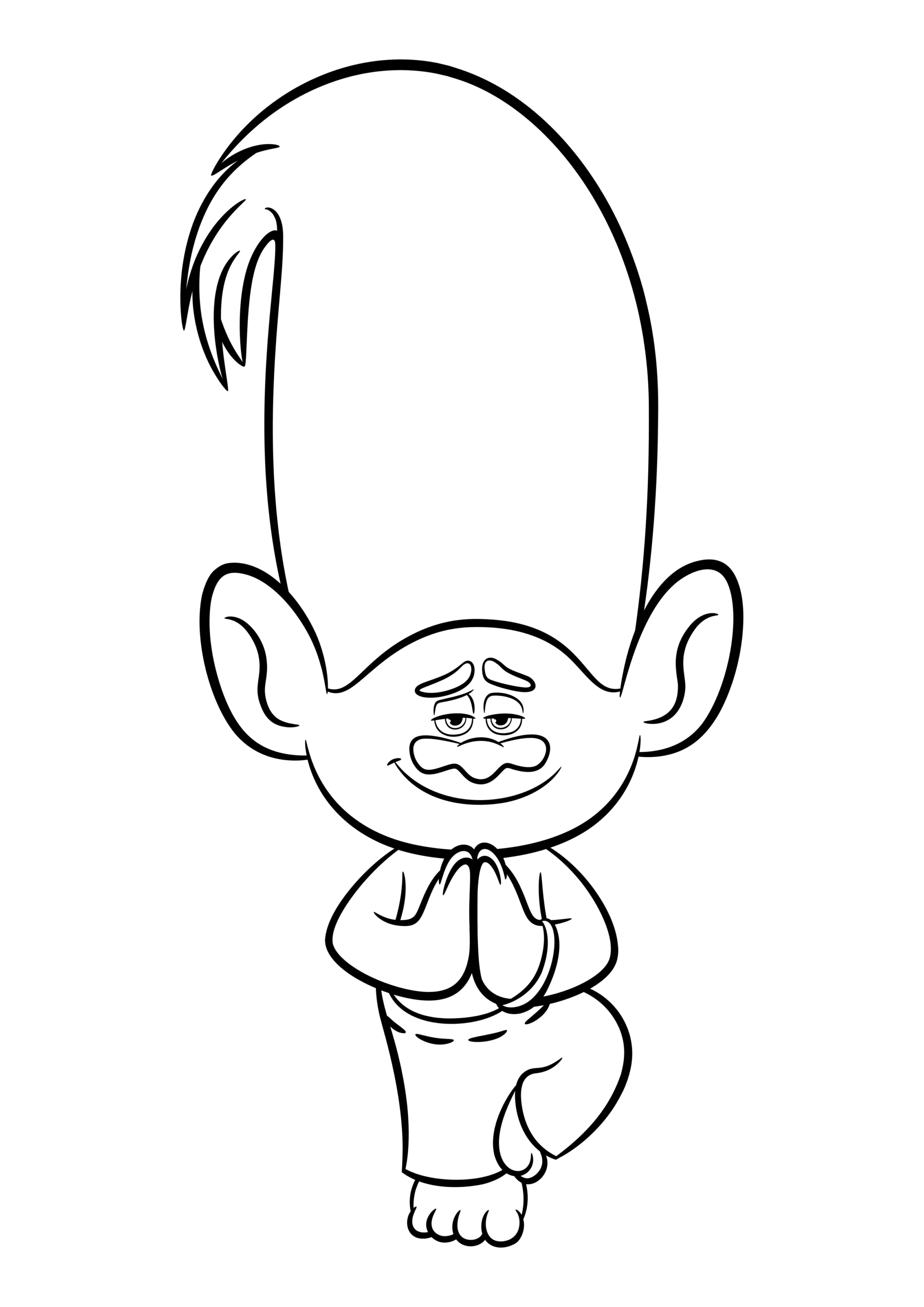Printable Trolls Coloring Pages Printable Word Searches