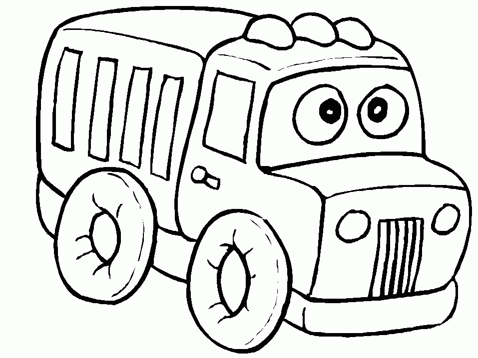 Printable Truck Coloring Pages Coloring Home