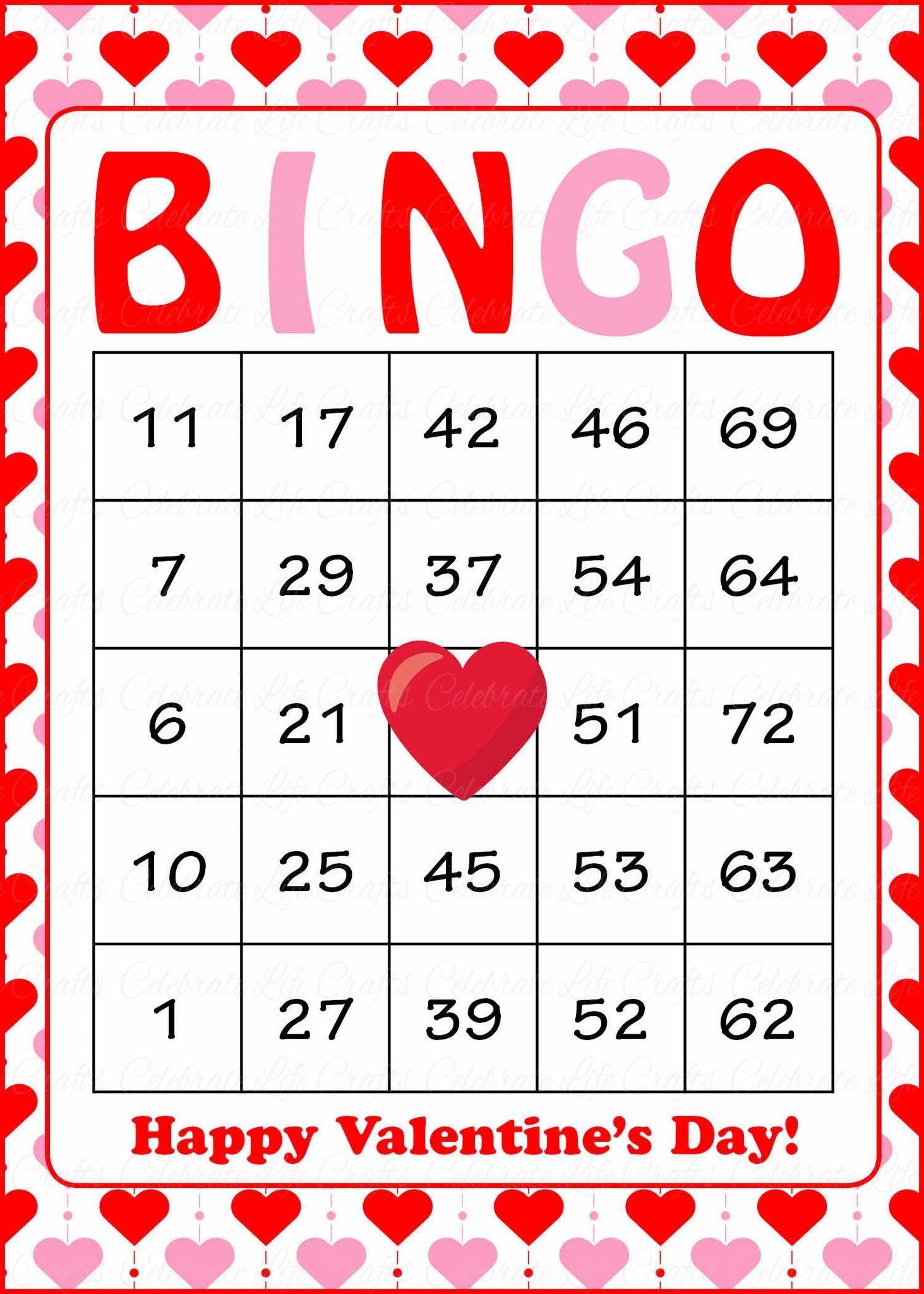 printable bingo cards for kids pdf