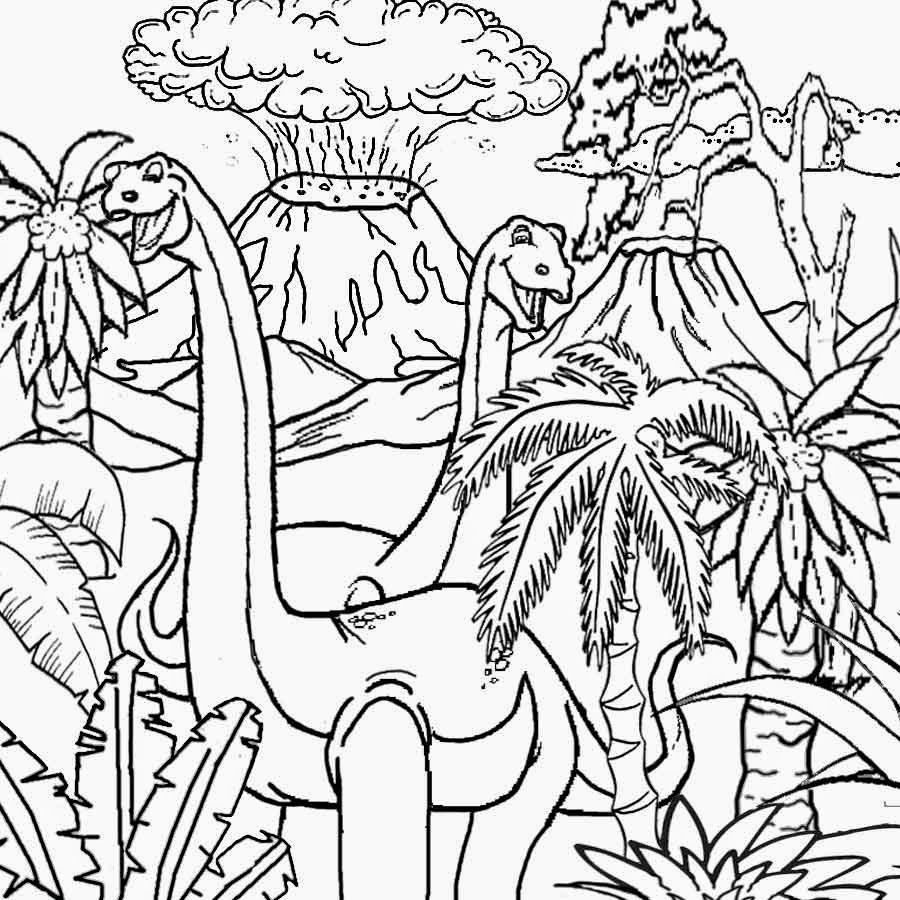 printable volcano pictures to color