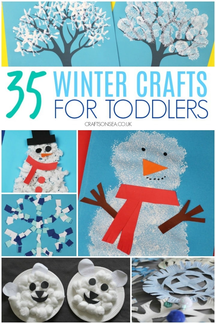 free printable winter crafts for toddlers