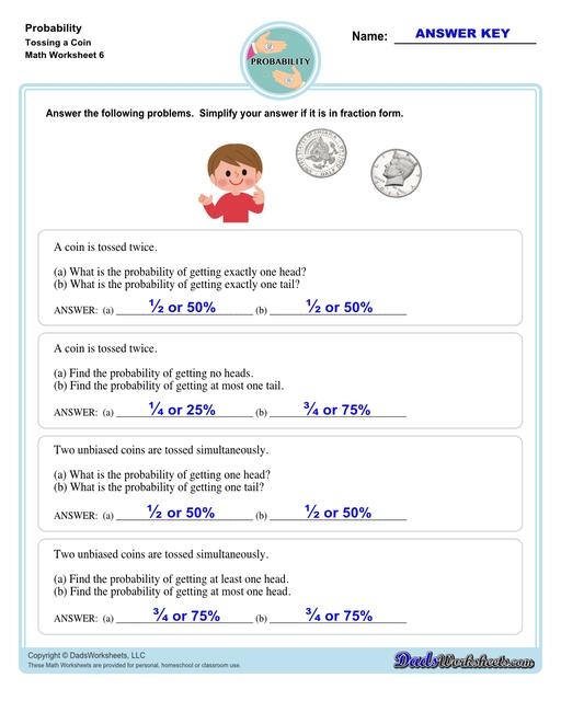 Probability Worksheets Worksheets Library