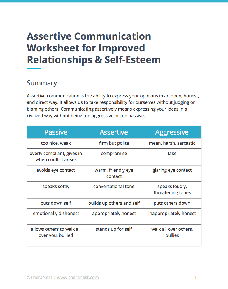 Professional Communication Skills Worksheets SkillsWorksheets