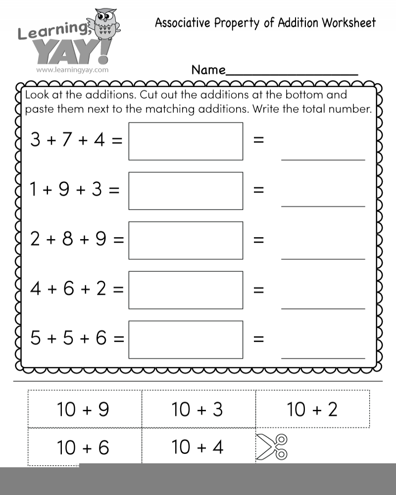 free printable addition worksheet for grade 1