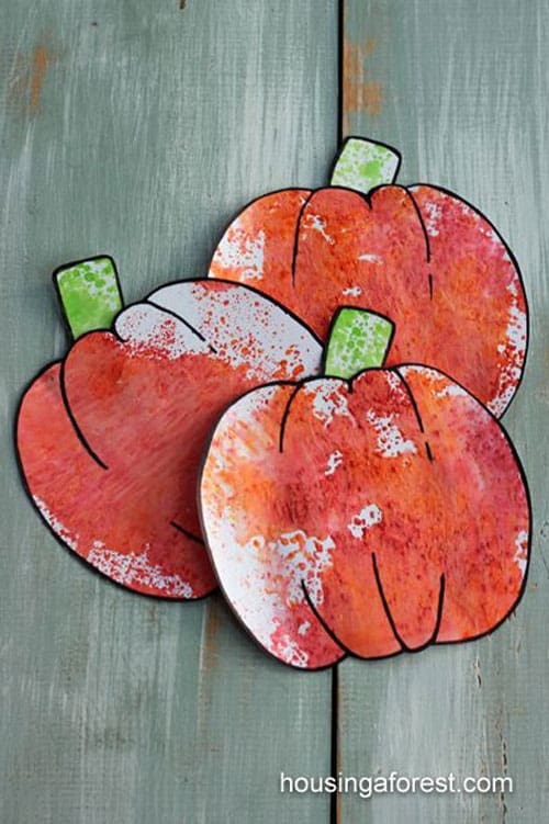 Pumpkin Crafts For Kindergarten Kindergarten