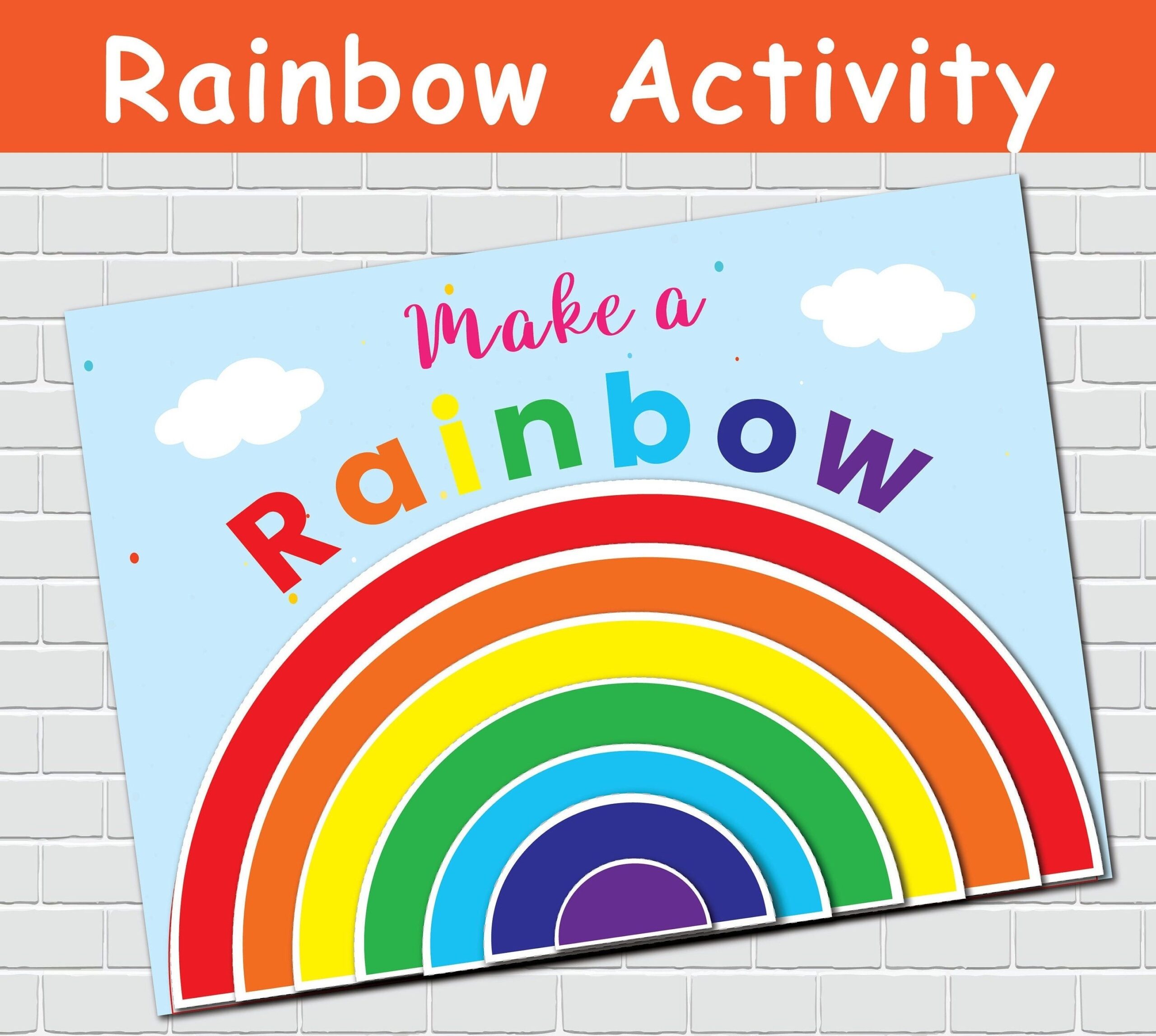 Rainbow Activities Printable Activities For Kids Toddler Activities