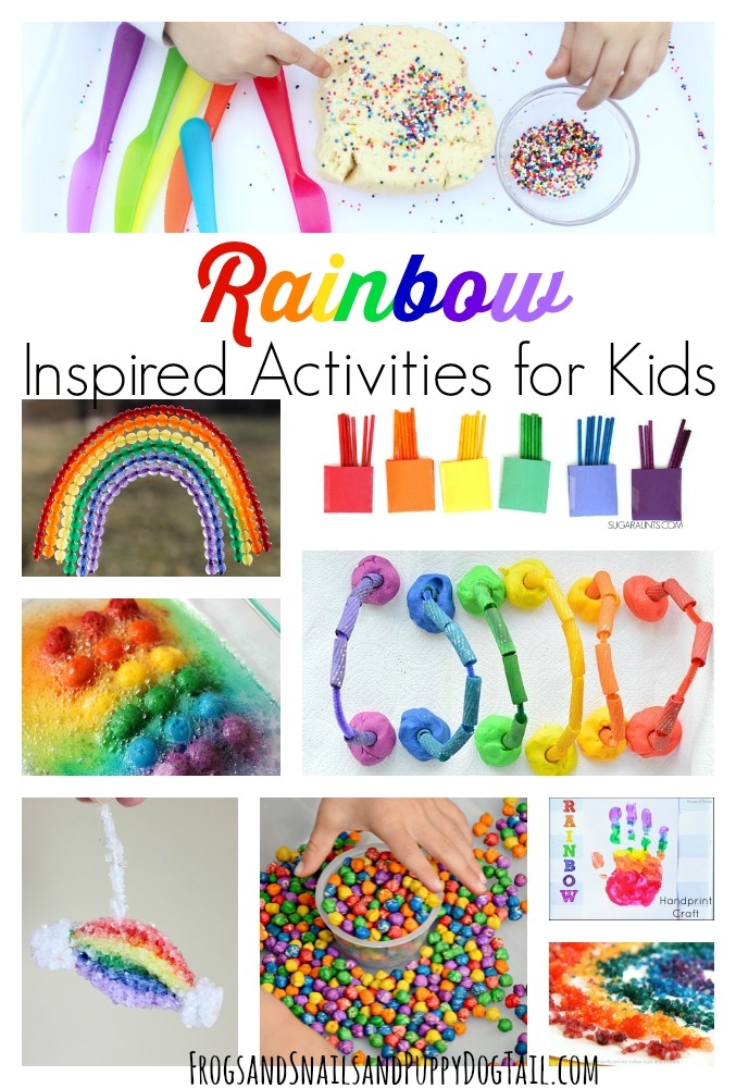 rainbow activities for kids printable