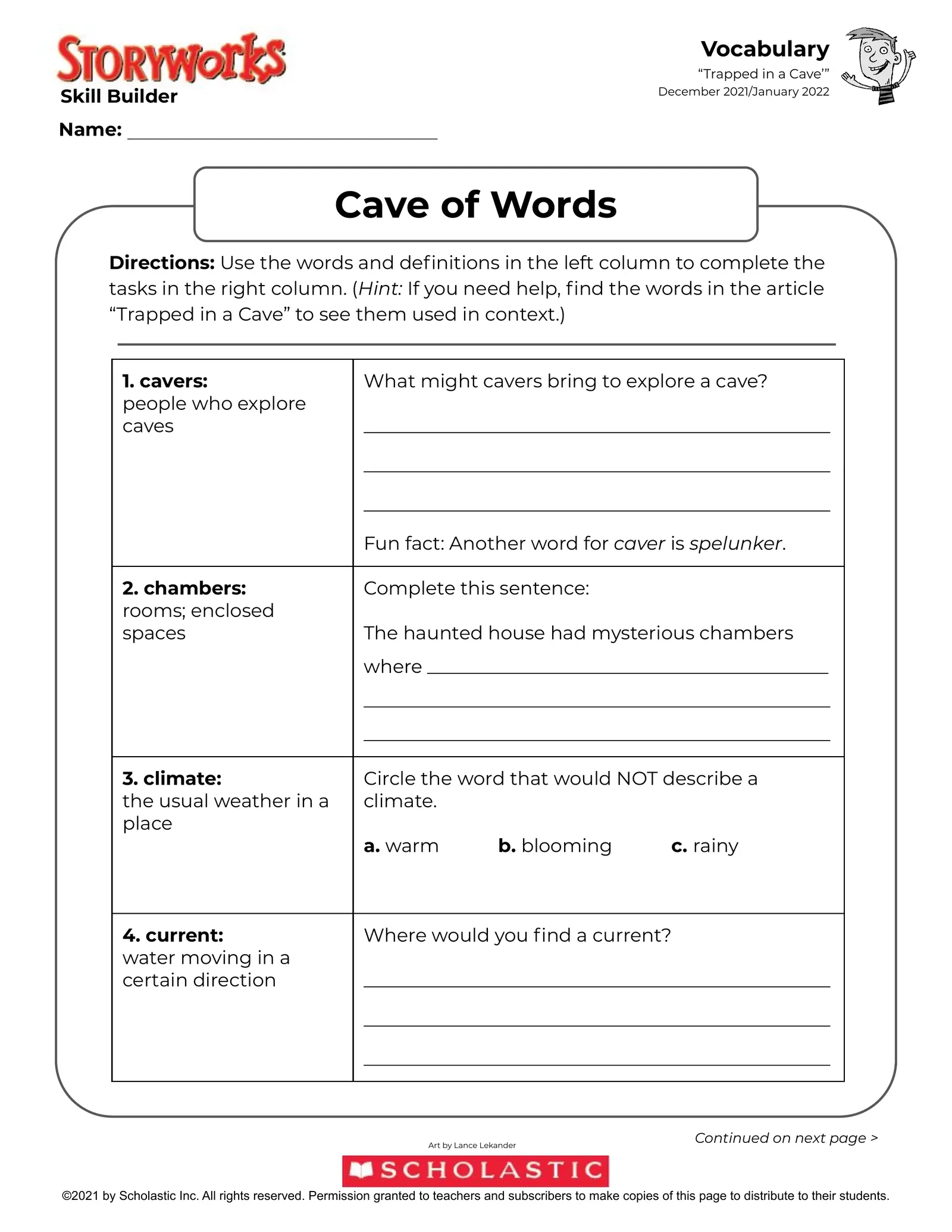 works com worksheet