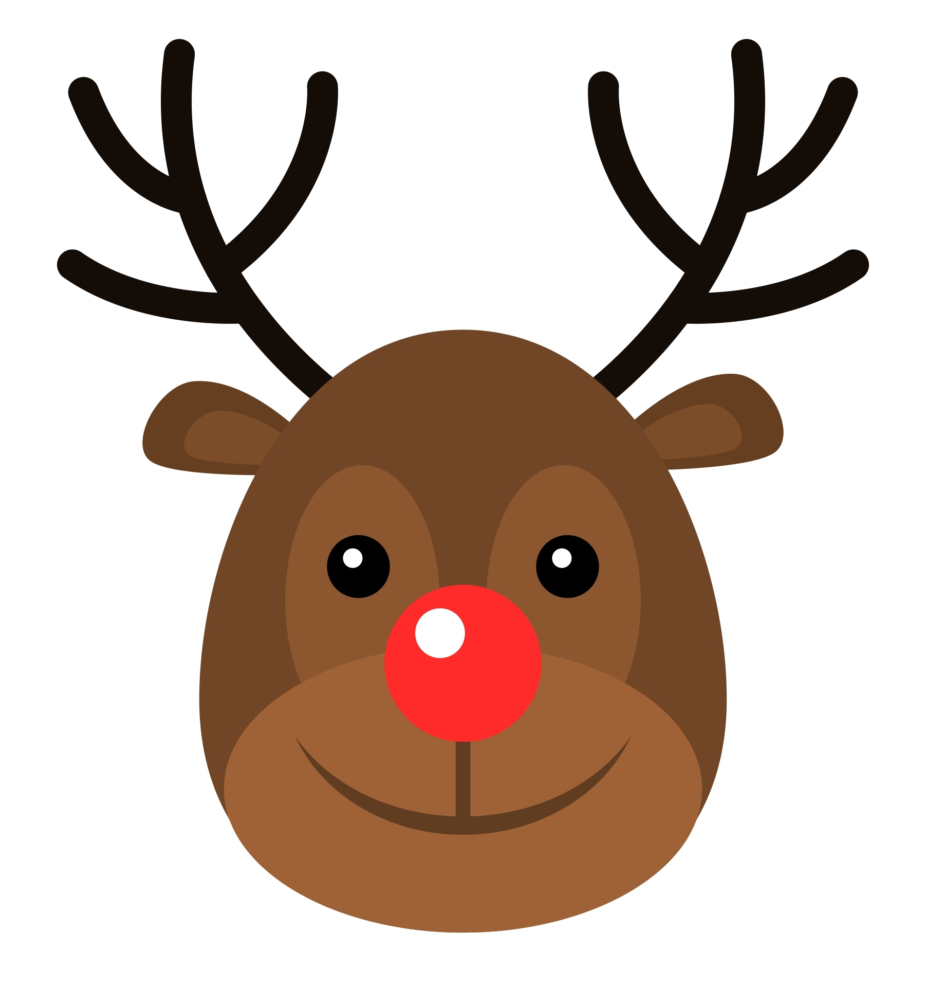 printable reindeer pictures