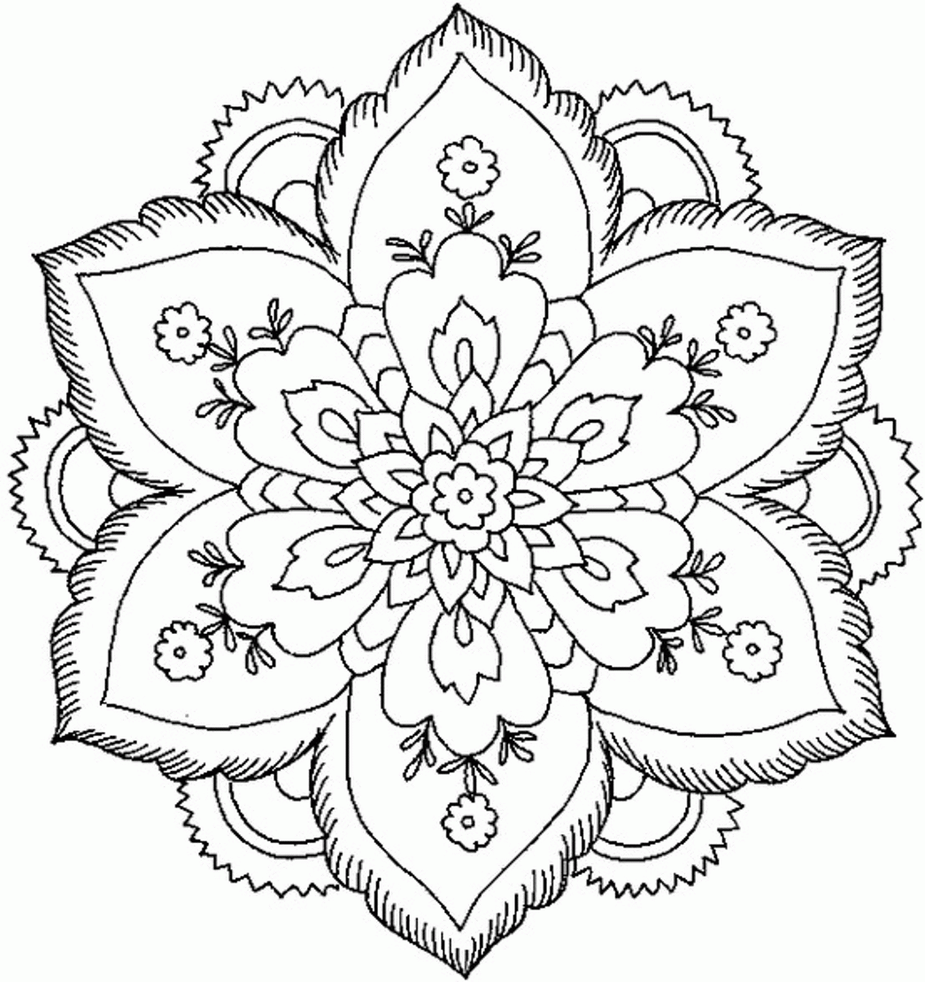 Relaxing Coloring Pages