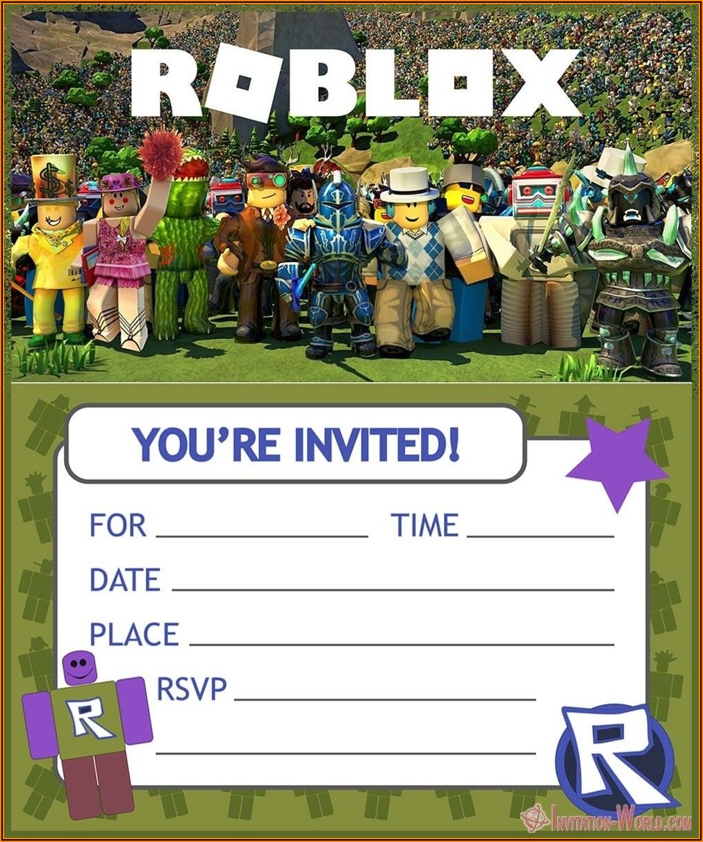 birthday party invitation template with photo