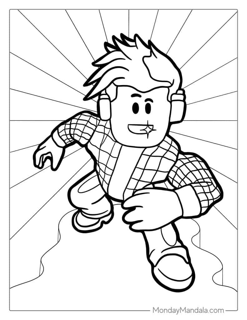 Roblox Colouring Sheets Free Printable Infoupdate