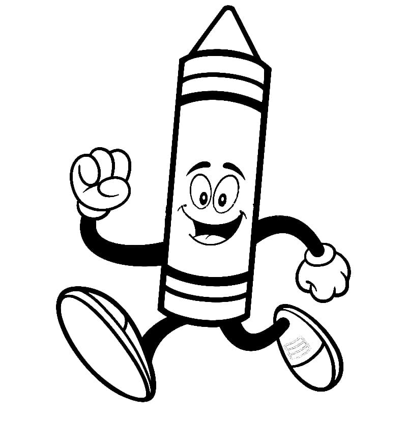 Running Crayon