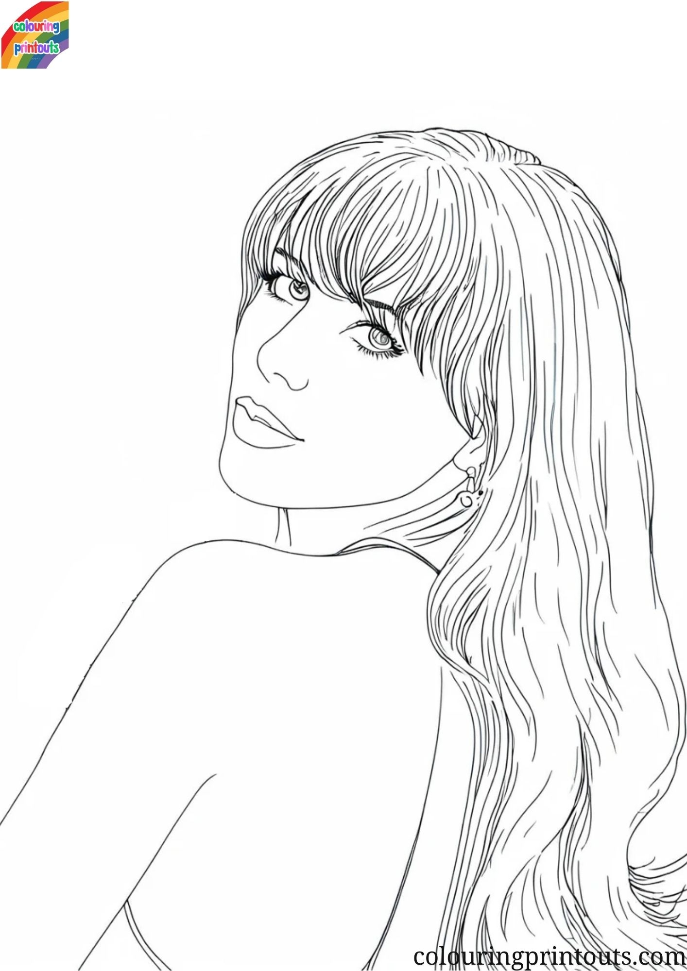 Sabrina Carpenter Coloring Pages