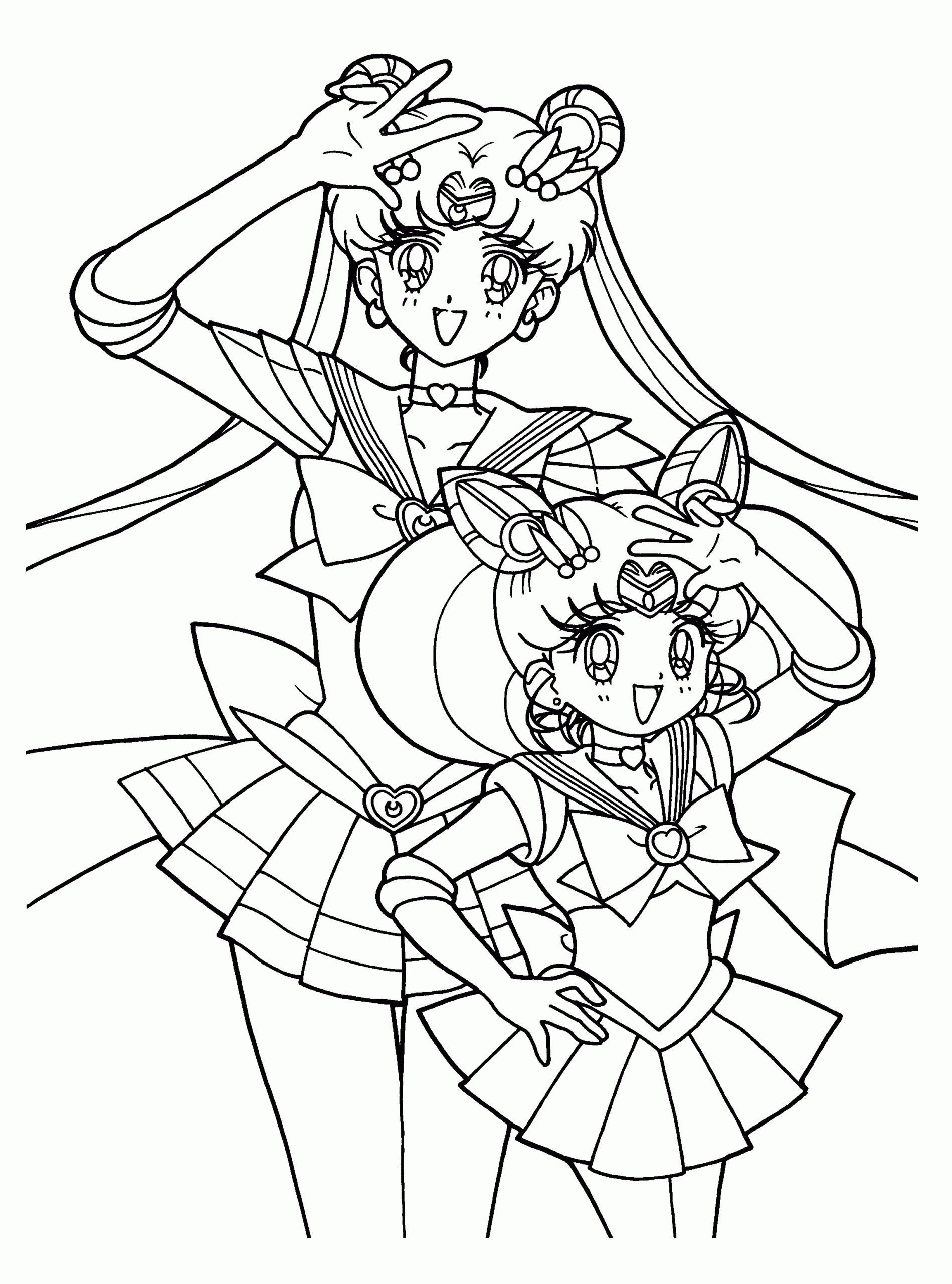 Coloring Pages For Sailor Moon