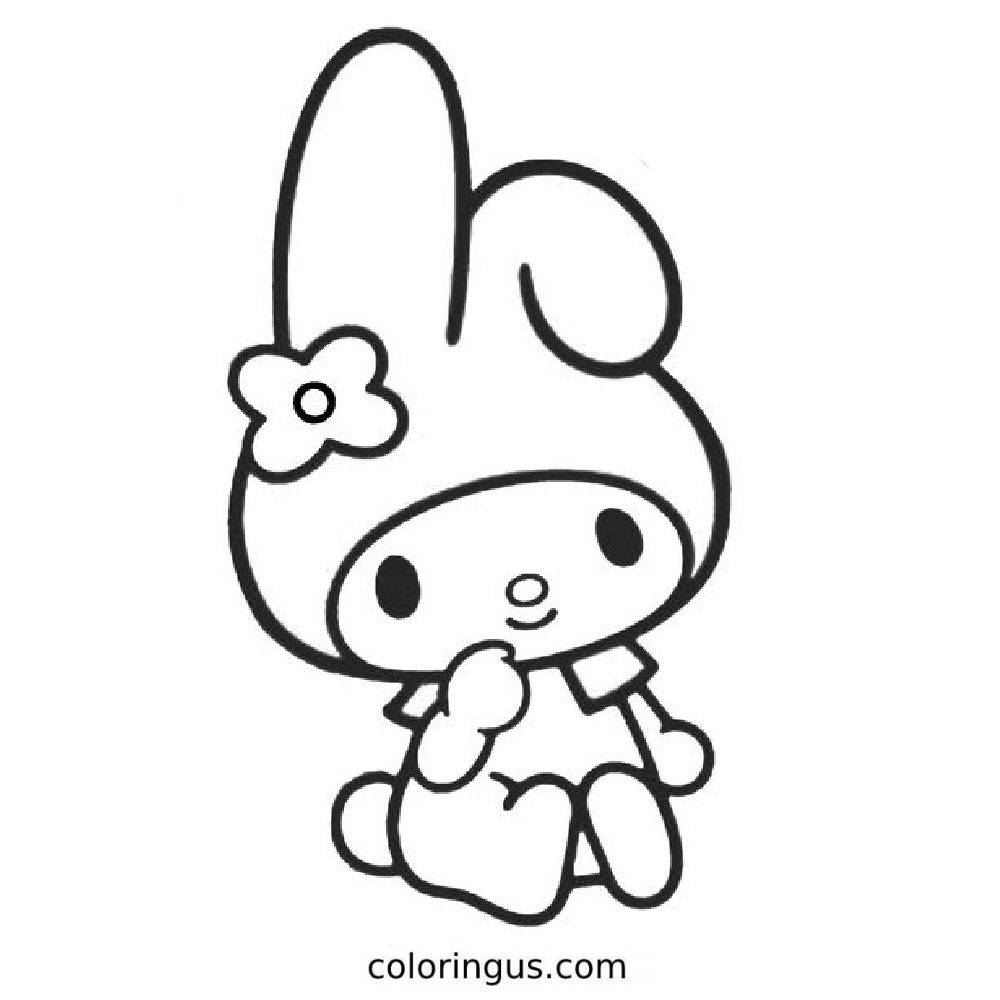 printable coloring pages sanrio