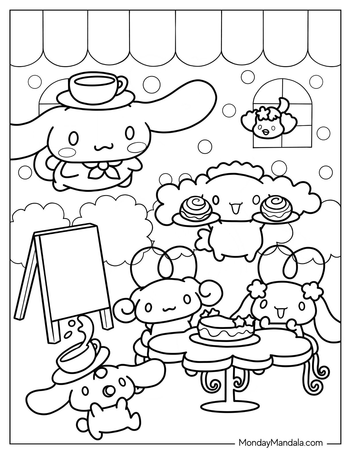 Sanrio Coloring Pages Printable 48 OFF
