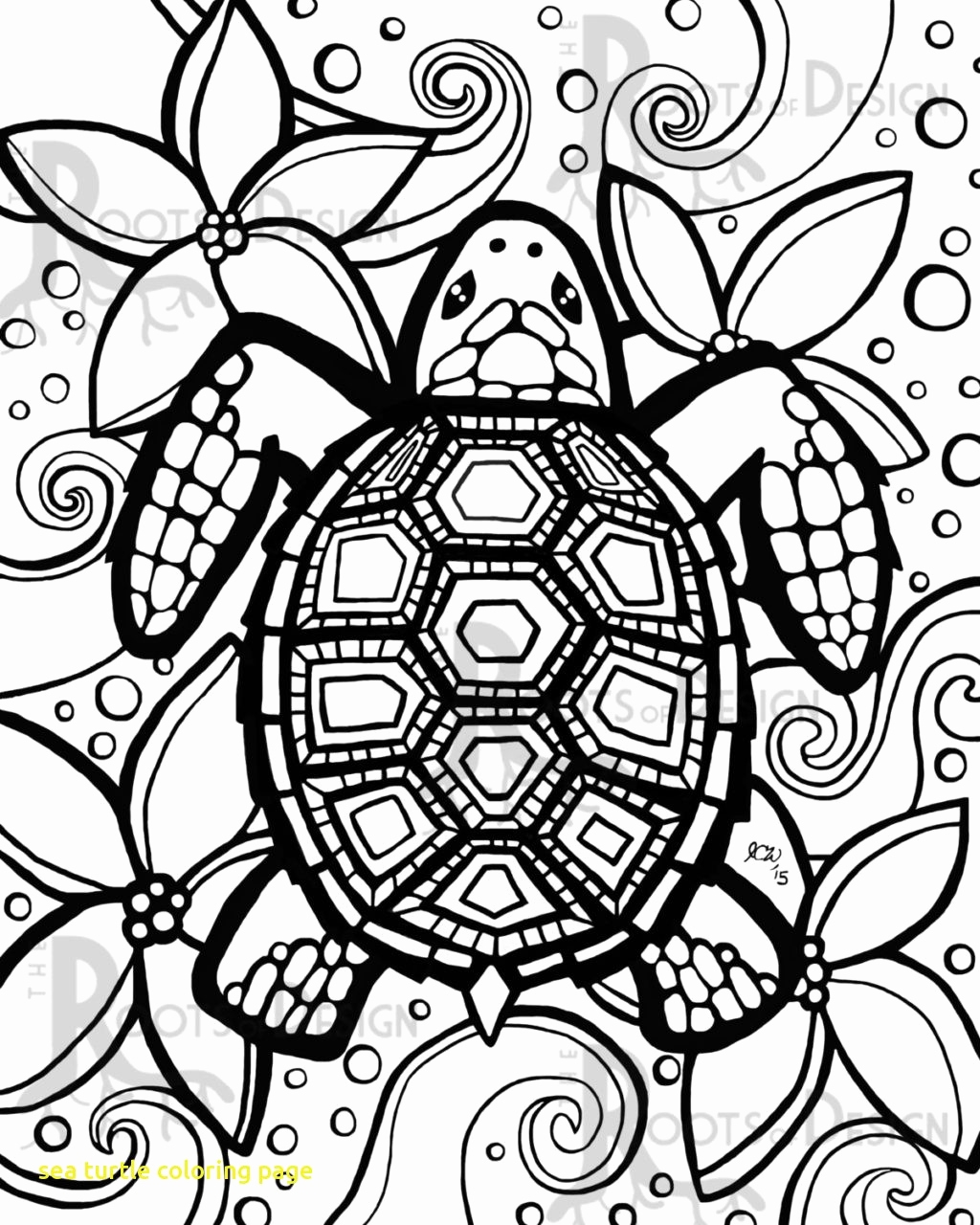 Sea Turtle Color Pages At Viichaimblog Blog