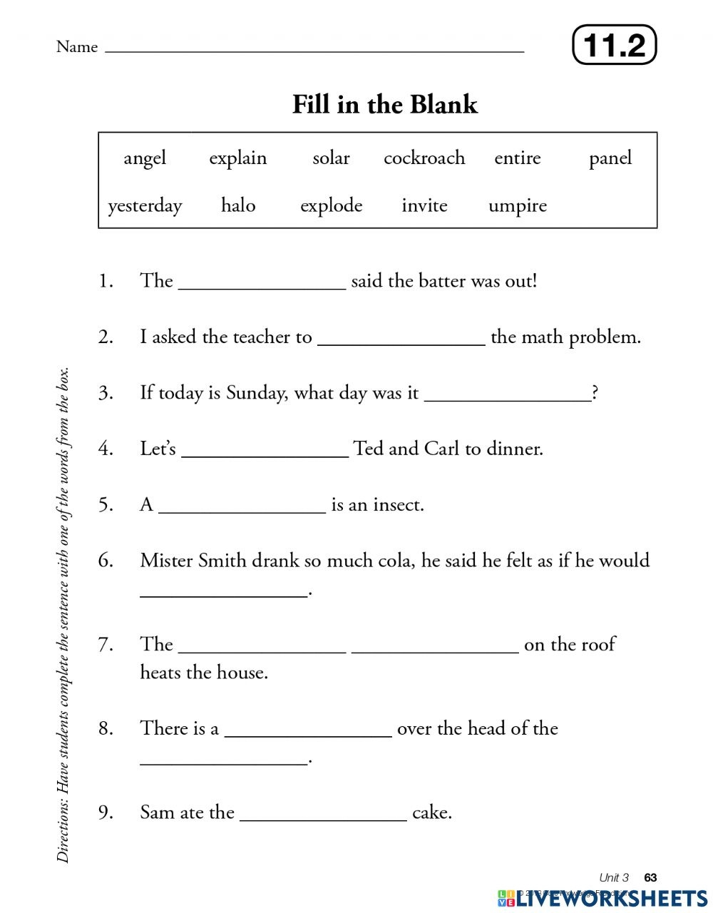 Second Grade Language Arts Worksheets Language Worksheets
