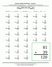 2nd grade math worksheets pdf