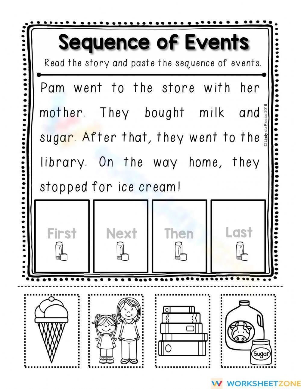 worksheet sequence
