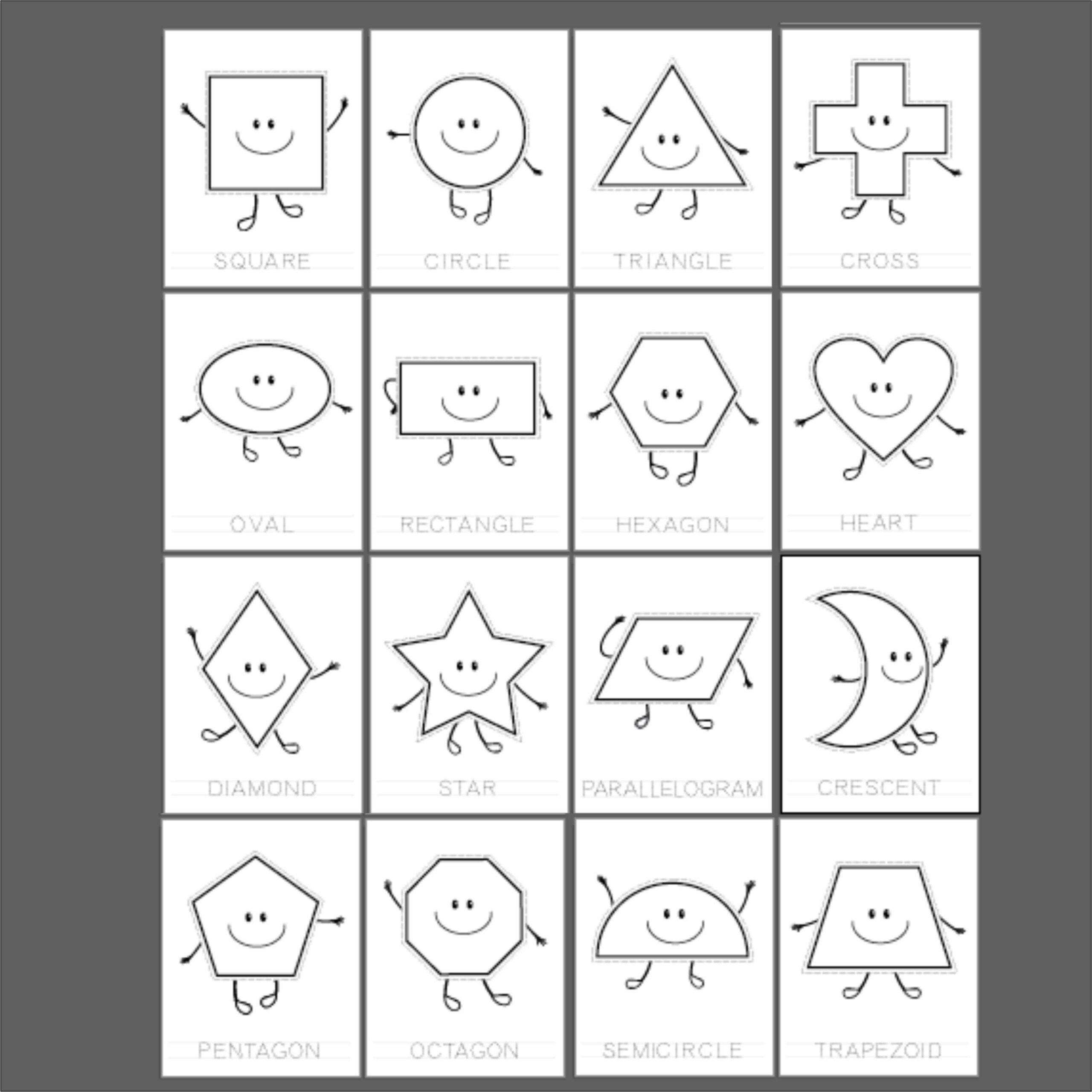 Shapes Coloring Pages We Are Shapes Planerium Worksheets Library