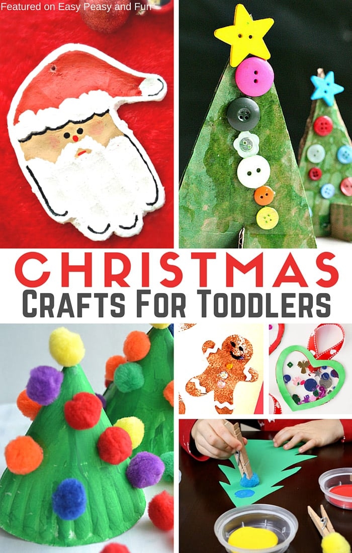 Simple Christmas Crafts For Toddlers Easy Peasy And Fun