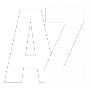 Single Printable Alphabet Letters Pdf Thekidsworksheet