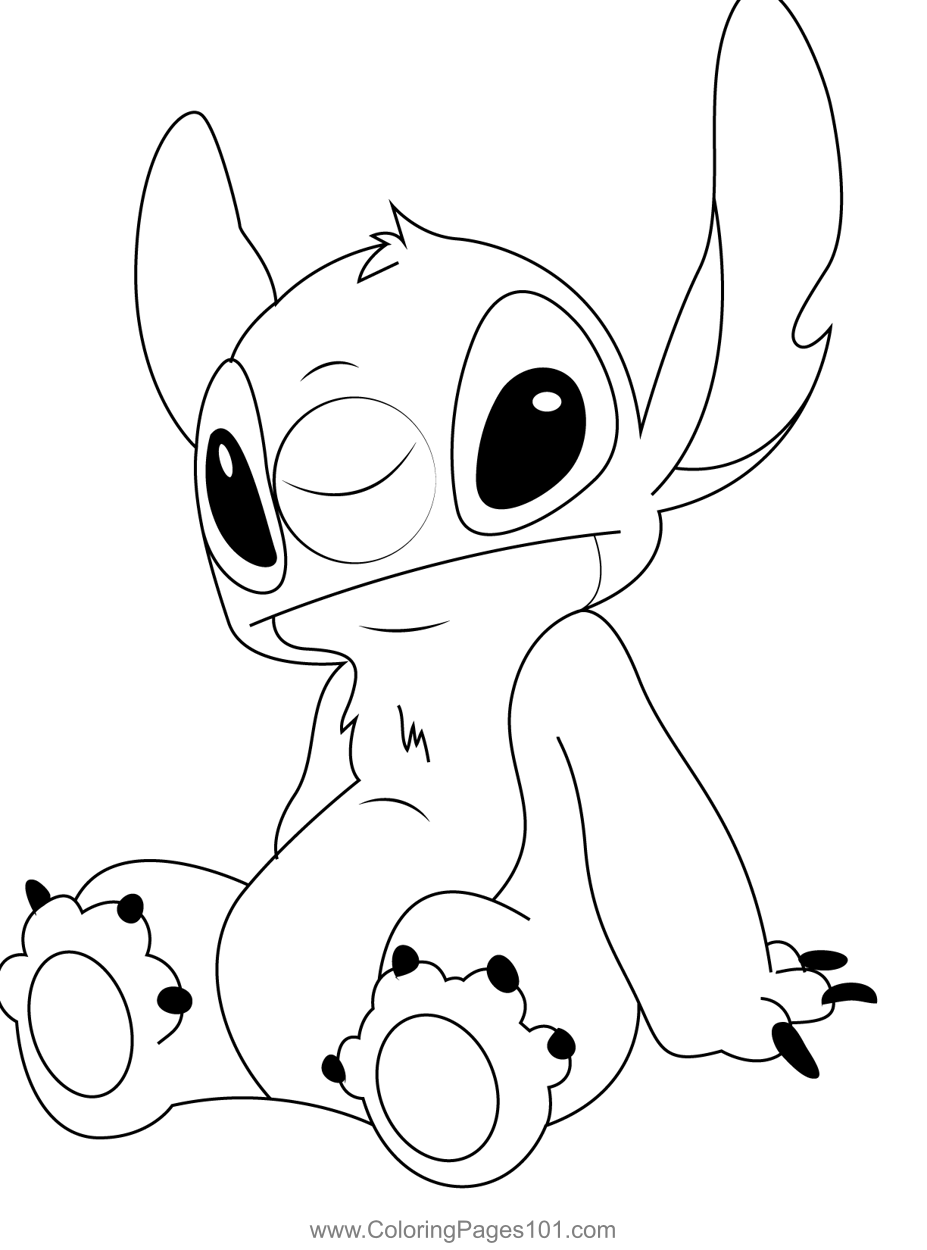 Coloring Pages Lilo And Stitch
