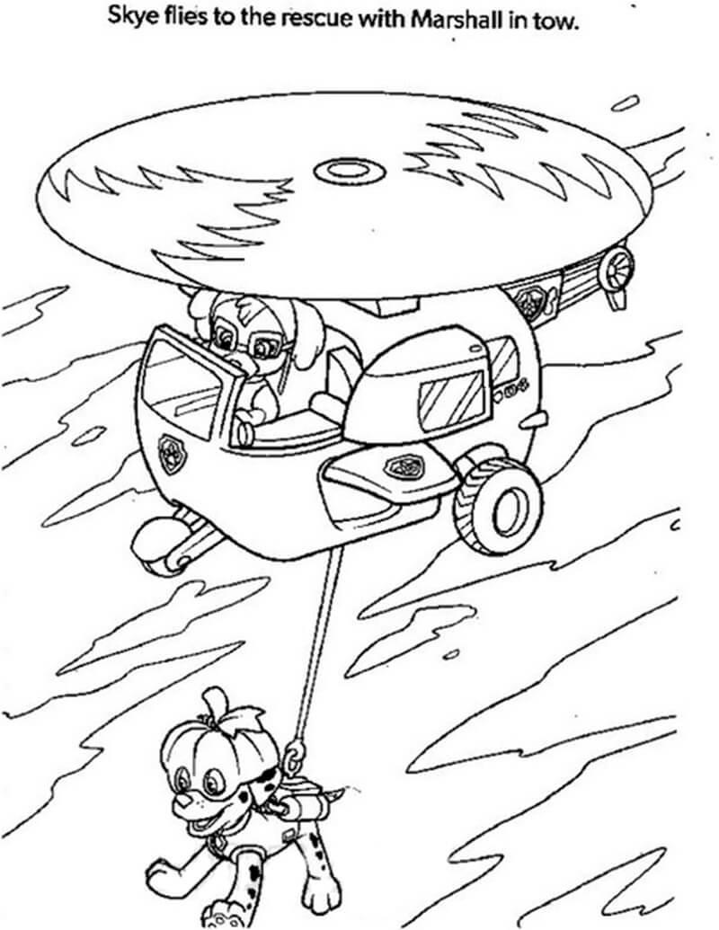 Skye Paw Patrol 16 Coloring Page Free Printable Coloring Pages For Kids