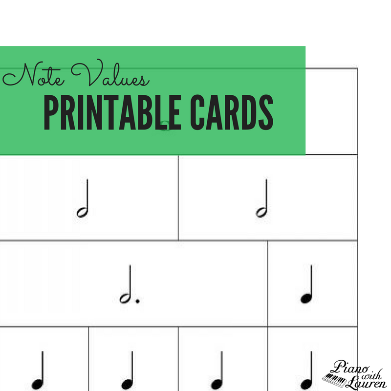Small Alphabet Printable Cards PDF Download Piano With Lauren