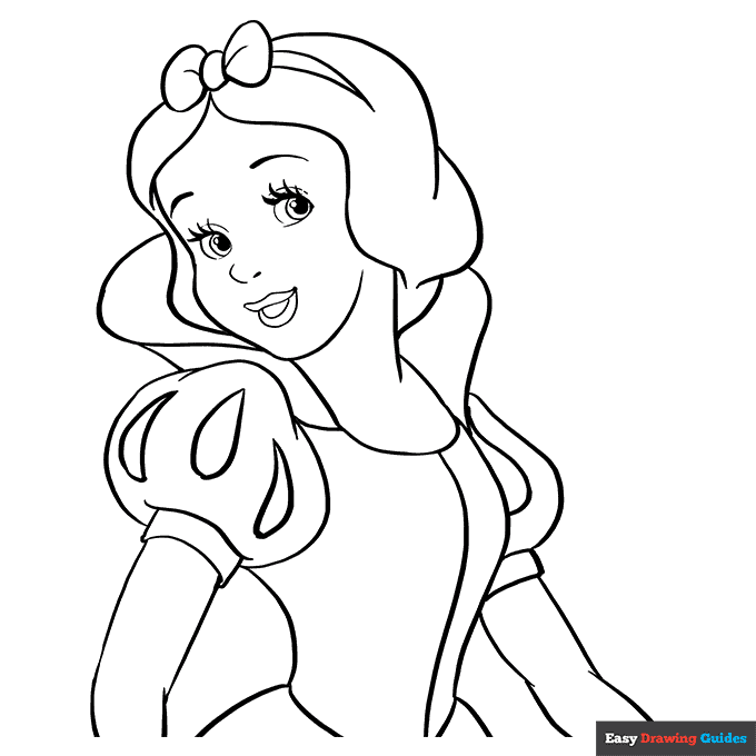 Coloring Pages Of Snow White