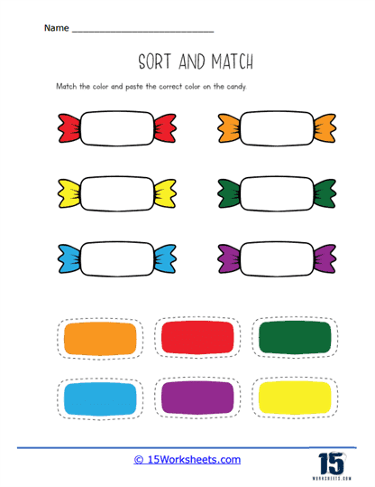 Sort And Match Colors Worksheets 15 Worksheets Worksheets Library