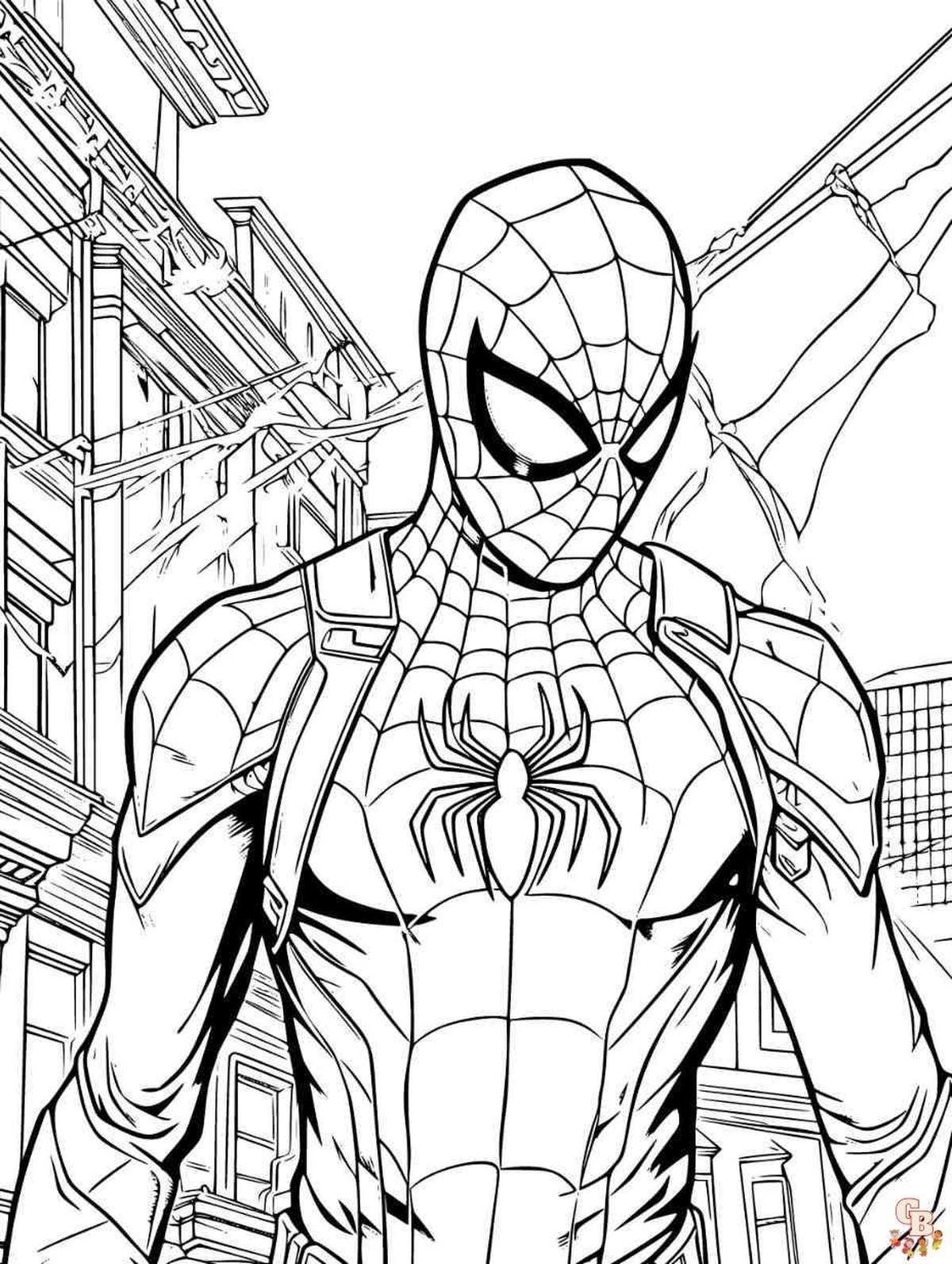 Man Coloring Page
