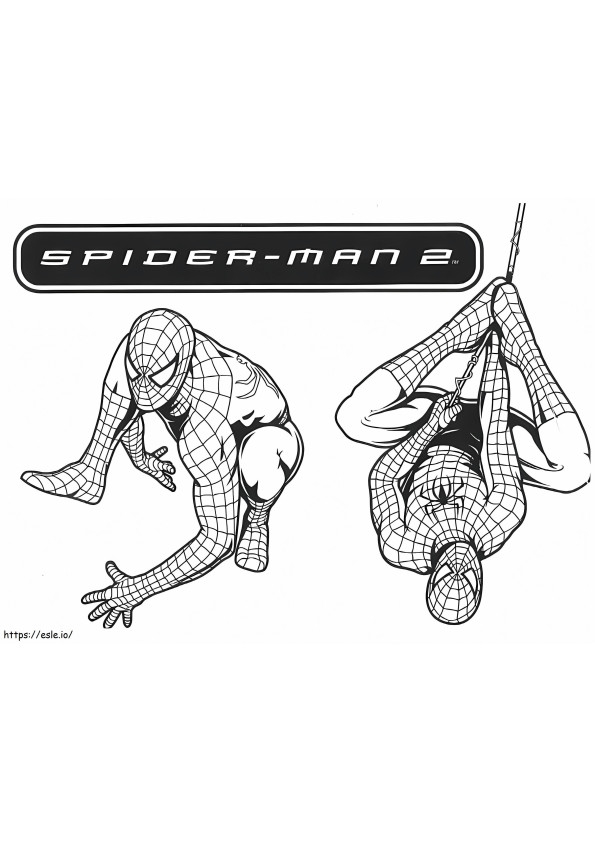 Spiderman 9 Coloring Page