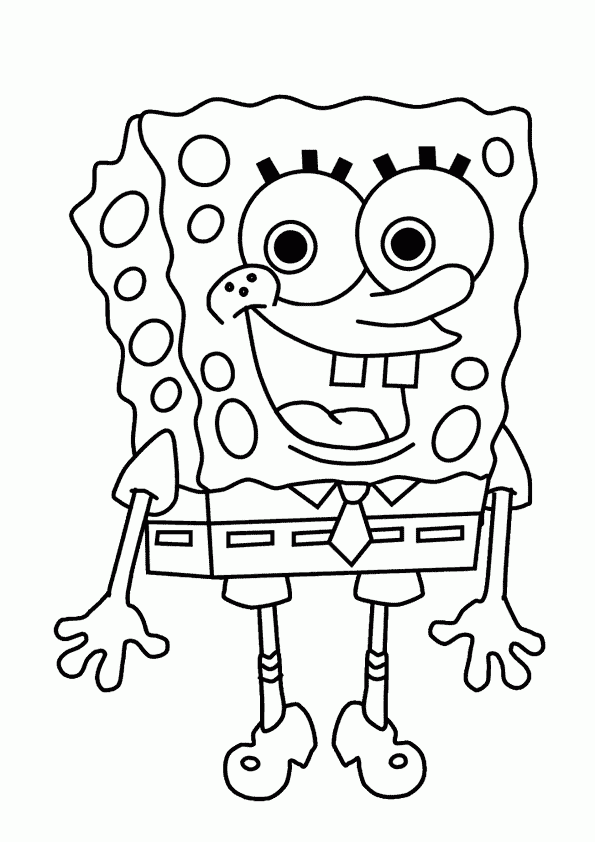 Sponge Bob Coloring Pages