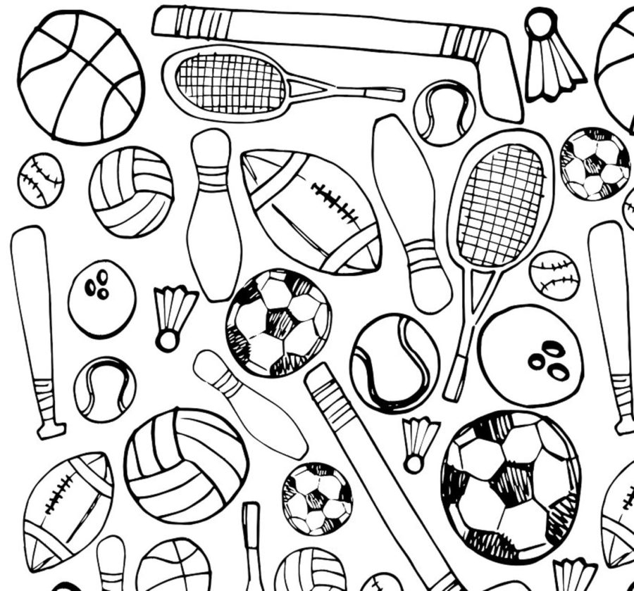 free sports coloring pages