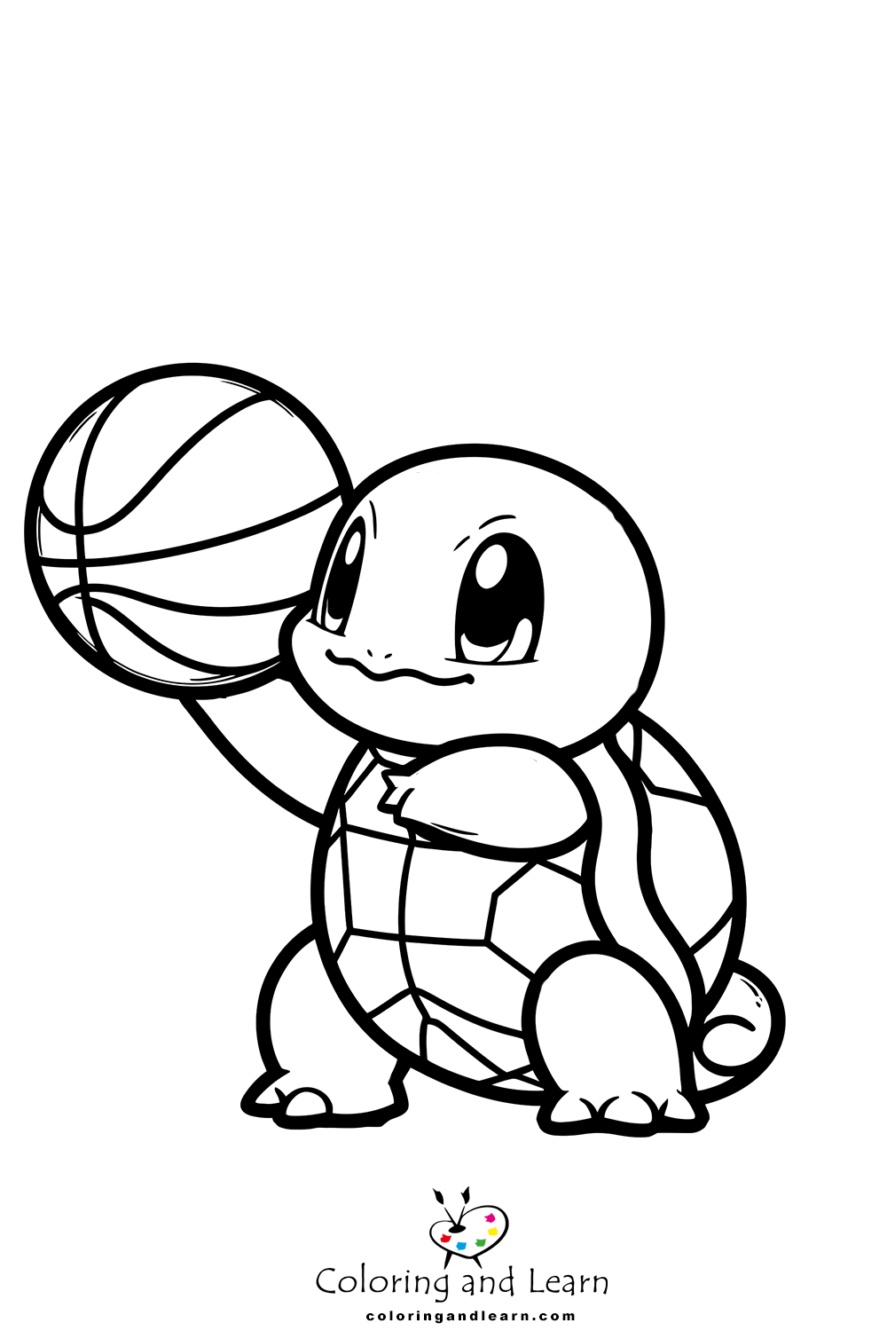 Squirtle Coloring Pages