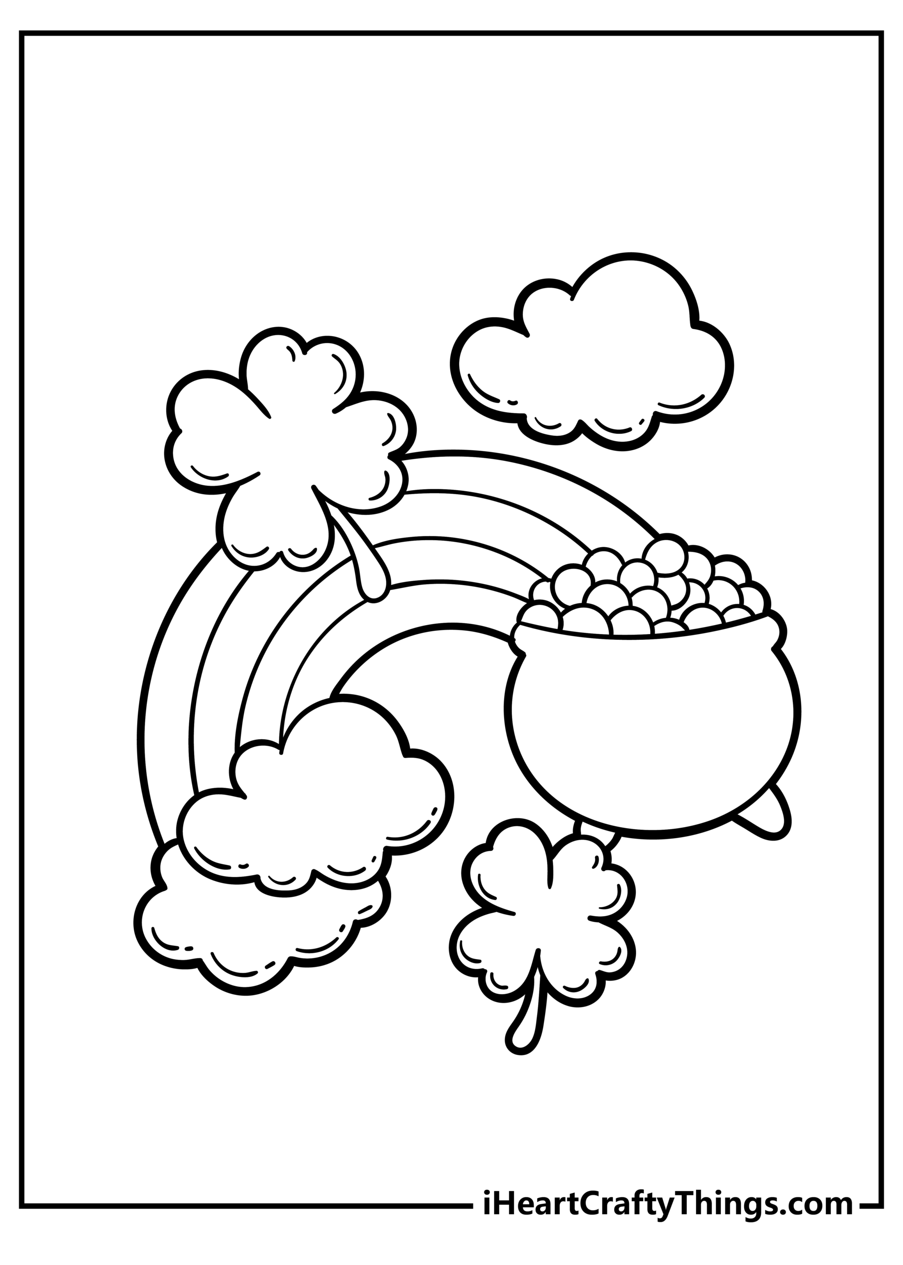 st patrick's day coloring pages free pdf