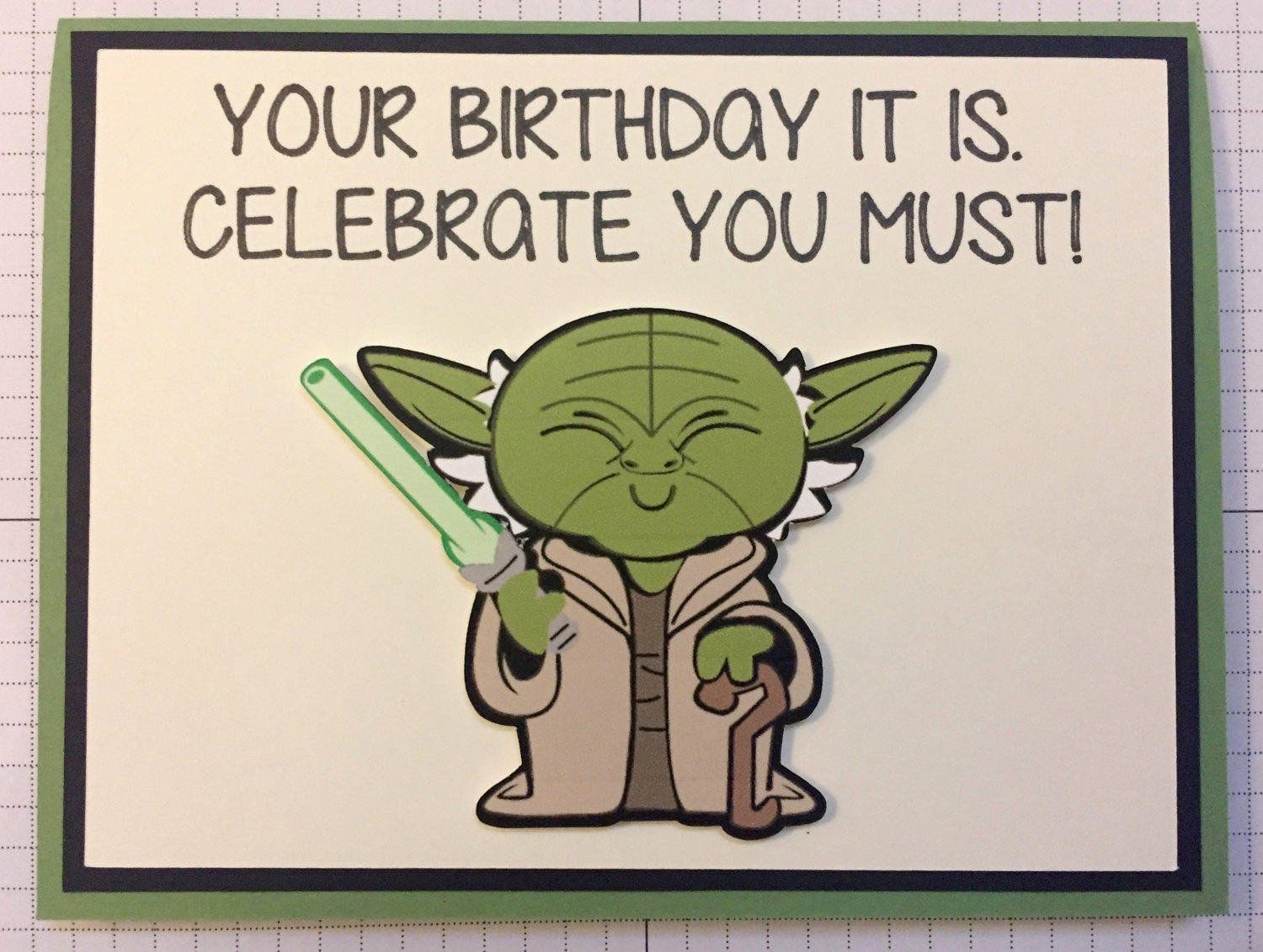 Star Wars Birthday Card Printable Free