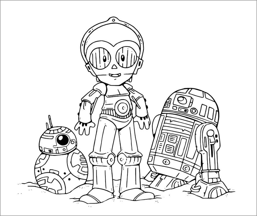 Star Wars Coloring Pages ColoringBay