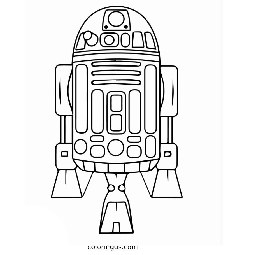 Star Wars Coloring Pages Free Printable PDF