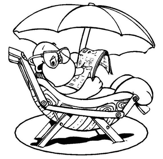 Summer Coloring Page Coloring Page Book For Kids
