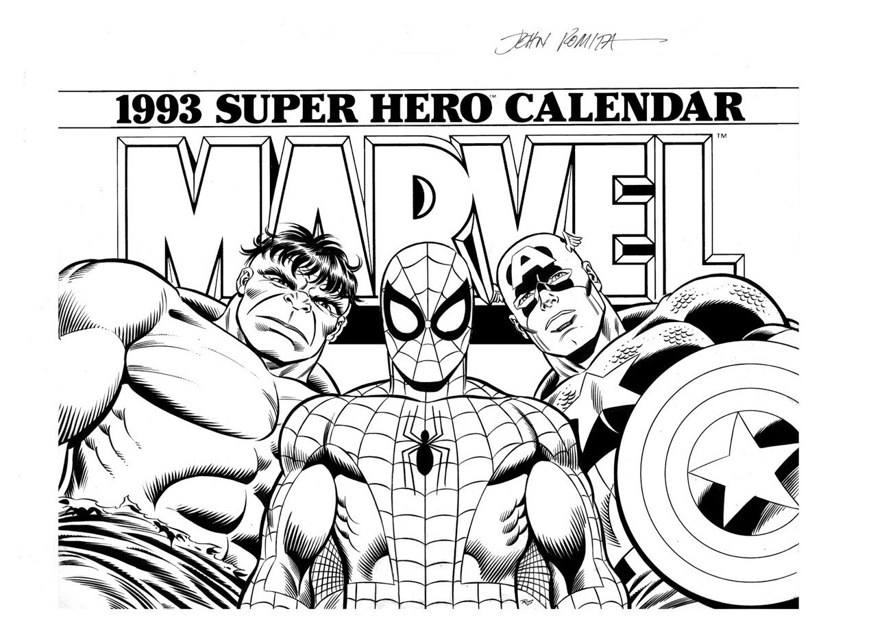 Super Heroes Coloring Coloring Pages