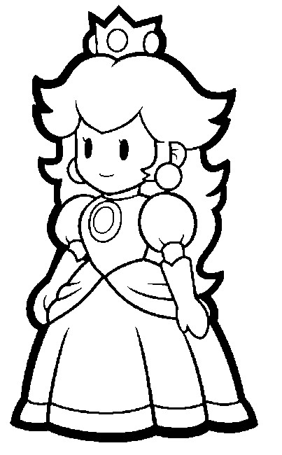 Free Super Mario Coloring Pages
